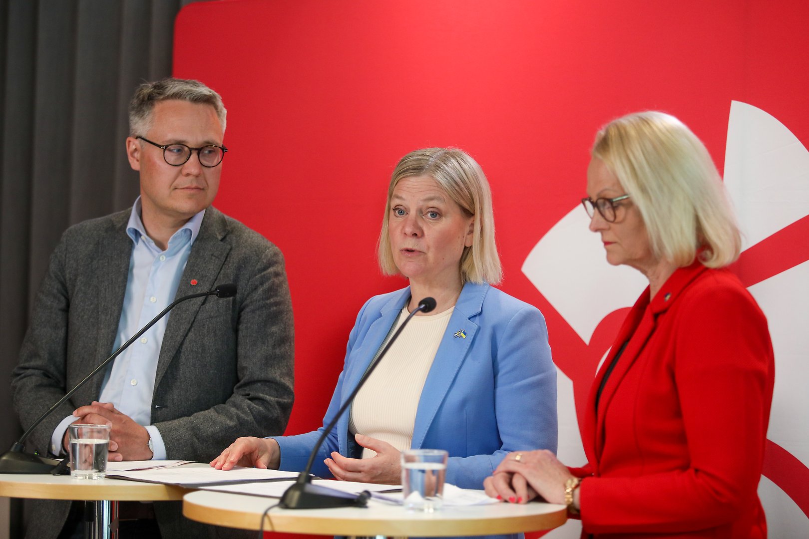 Johan Danielsson, Magdalena Andersson, Heléne Fritzon